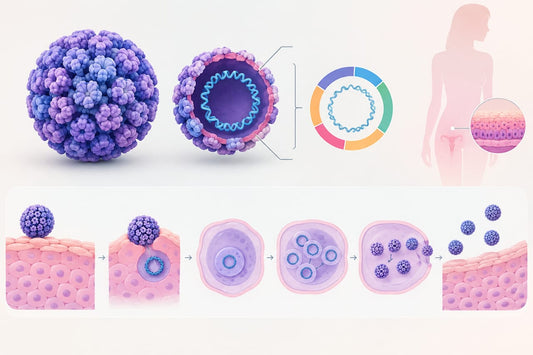HPV Virus Structure and Genome Organization: How Does HPV Exist in the Human Body?